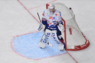 COLOGNE, Almanya - 26.03.23: Hokey maçı DEL KOELNER HAIE - Lanxess Arena 'da Adler MANNHEIM