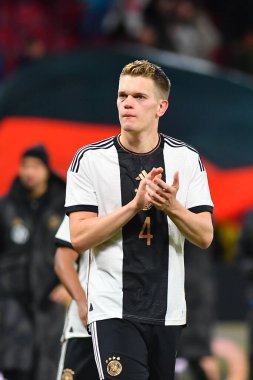 Mainz, Almanya - 25.03.23 Matthias Ginter. MEWA Arena 'da Almanya ile Peru arasındaki futbol maçı