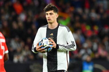 MAINZ, ALMANY - 25.03.23 Kai Havertz. MEWA Arena 'da Almanya ile Peru arasındaki futbol maçı