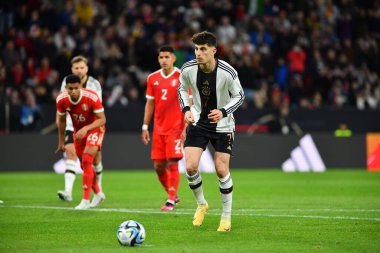 MAINZ, ALMANY - 25.03.23 Kai Havertz. MEWA Arena 'da Almanya ile Peru arasındaki futbol maçı