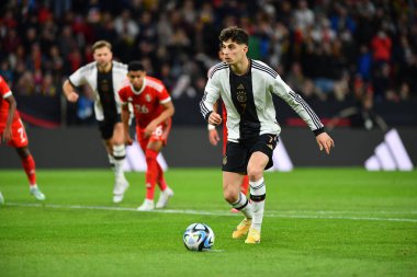 MAINZ, ALMANY - 25.03.23 Kai Havertz. MEWA Arena 'da Almanya ile Peru arasındaki futbol maçı