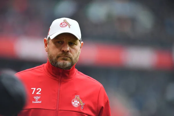 Köln Steffen Baumgart Das Fußballspiel Der Bundesliga Der Köln Gegen — Stockfoto