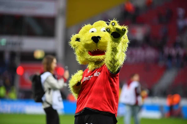 stock image LEVERKUSEN, GERMANY - 23.04.23: The Bundesliga match FC Bayer 04 Leverkusen vs Red Bull Leipzig at BayArena