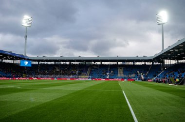 BOCHUM, GERMANY - 28 Nisan 2023: VfL Bochum 1848 Vonovia Ruhr Stadyumu 'nda Borussia Dortmund' a karşı oynanan futbol maçı