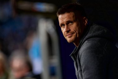 BOCHUM, ALMANY - 28 Nisan 2023 Sebastian Kehl. Bundesliga VfL Bochum 1848 'de Vonovia Ruhr Stadyumu' nda Borussia Dortmund 'a karşı oynanan futbol maçı.