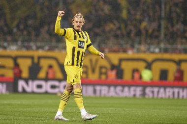 BOCHUM, GERMANY - APRIL 28, 2023: Julian Brandt. The football match of Bundesliga VfL Bochum 1848 vs Borussia Dortmund at Vonovia Ruhr Stadion clipart