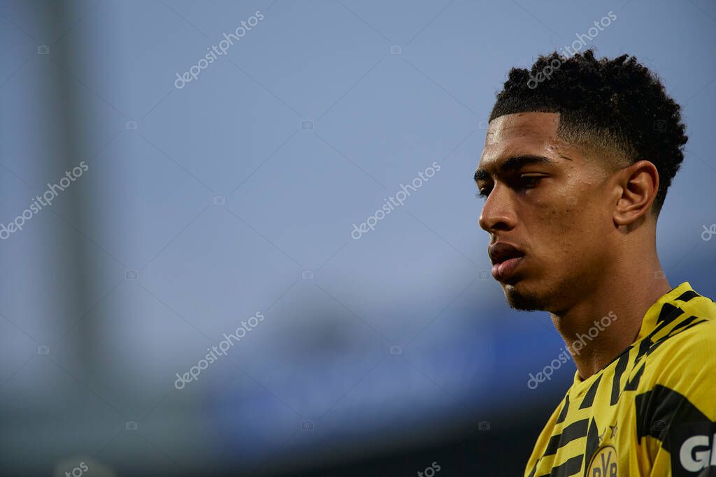 BOCHUM, GERMANY - APRIL 28, 2023: Jude Bellingham. The football match of Bundesliga VfL Bochum 1848 vs Borussia Dortmund at Vonovia Ruhr Stadion