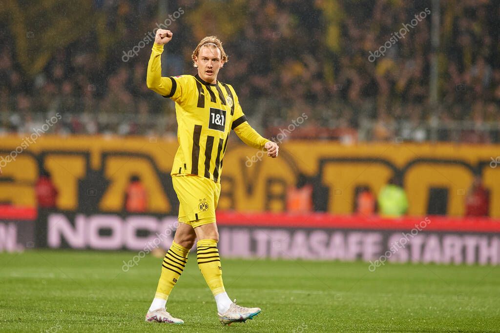 BOCHUM, GERMANY - APRIL 28, 2023: Julian Brandt. The football match of Bundesliga VfL Bochum 1848 vs Borussia Dortmund at Vonovia Ruhr Stadion