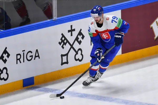 Latvia Riga Hudacek Libor Iihf 2023 Wereldkampioenschap Ijshockey — Stockfoto