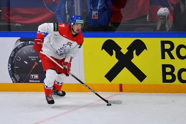 Latvia Riga Dvorak Tomas Iihf 2023冰球世界锦标赛 — 图库照片