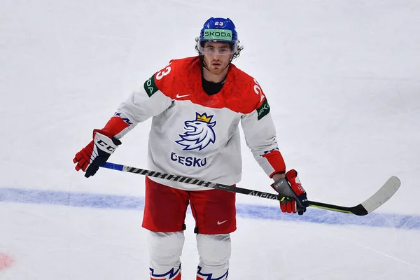 Letonia Riga Sedlak Lukas Iihf 2023 Campeonato Mundial Hockey Sobre — Foto de Stock