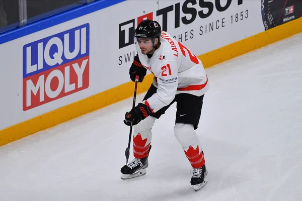 Lettland Riga Laughton Scott Spiel Lettland Kanada Eishockey Weltmeisterschaft 2023 — Stockfoto