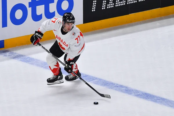 Lettland Riga Hunt Brad Spiel Lettland Kanada Eishockey Weltmeisterschaft 2023 — Stockfoto