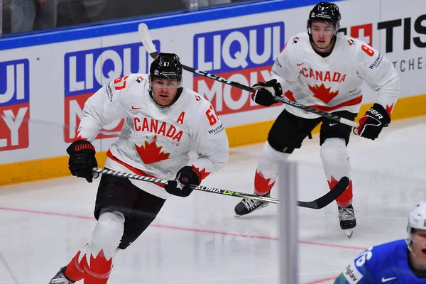 Latvia Riga Crouse Lawson Juego Eslovenia Canadá Iihf 2023 Campeonato —  Fotos de Stock