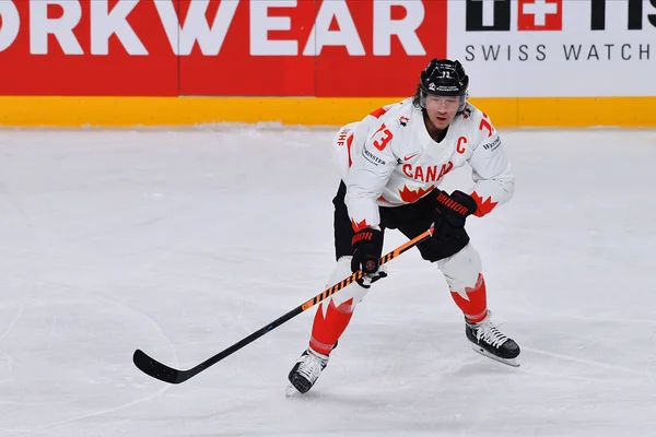 Lettland Riga Toffoli Tyler Spiel Slowenien Gegen Kanada Eishockey Weltmeisterschaft — Stockfoto