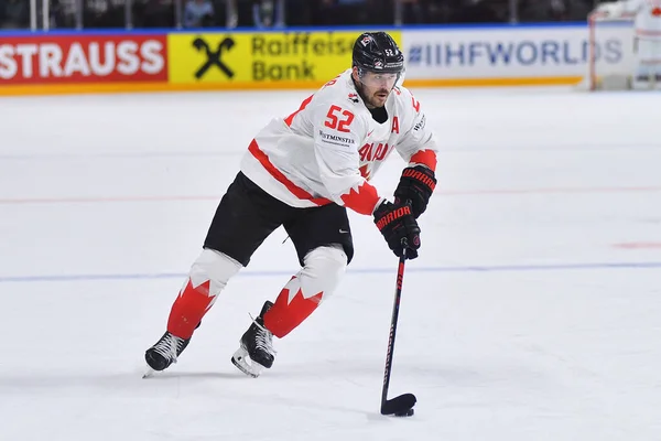 Lettland Riga Woche Mackenzie Spiel Slowenien Gegen Kanada Eishockey Weltmeisterschaft — Stockfoto