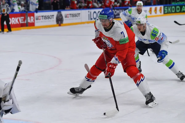 Latvia Riga Dvorak Tomas Game Tsjechië Slovenië Iihf 2023 Wereldkampioenschap — Stockfoto