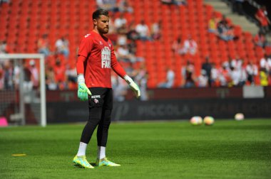 COLOGNE, ALMANY - 27 Mayıs 2023 Timo Horn. Bundesliga 1 'in futbol maçı. FC Koeln, FC Bayern Münih 'e karşı. Rhein Enerji Stadyumunda