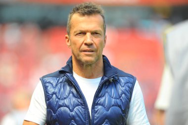 COLOGNE, Almanya - 27 Mayıs 2023: Bundesliga 1 'in futbol maçı. FC Koeln, FC Bayern Münih 'e karşı. Rhein Enerji Stadyumunda