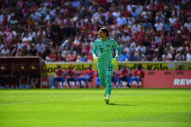 COLOGNE, ALMANY - 27 Mayıs 2023 Yann Sommer. Bundesliga 1 'in futbol maçı. FC Koeln, FC Bayern Münih 'e karşı. Rhein Enerji Stadyumunda