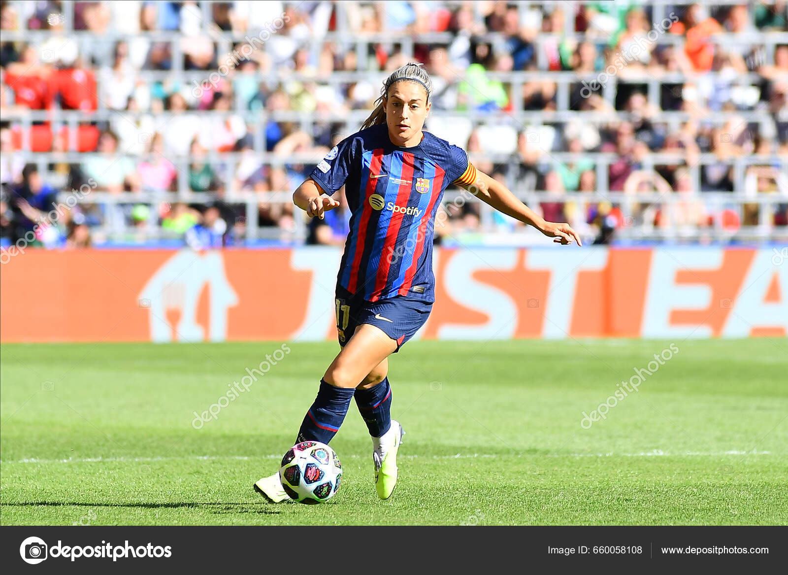 埃因霍温2023年6月3日亚历克西亚普特拉什在飞利浦竞技场举行的欧洲足联女子冠军联赛Fc巴塞罗那费梅尼