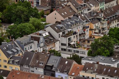 Köln, Almanya - 29 Haziran 2023: Köln 'ün güzel hava manzarası