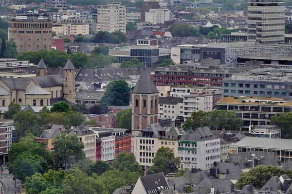 Köln Tyskland Juni 2023 Vackert Flyglandskap Köln — Stockfoto