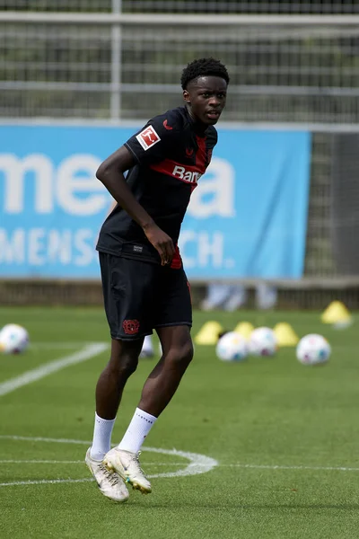 LEVERKUSEN, GERMANY - 18.07.23: Bayarena 'da sezon öncesi antrenman FC Bayer 04 Leverkusen