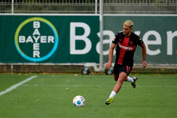 LEVERKUSEN, GERMANY - 18.07.23: Nadiem Amiri, sezon öncesi antrenman FC Bayer 04 Leverkusen at Bayarena