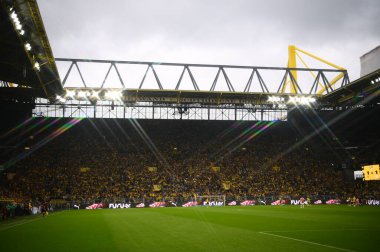 DORTMUND, GERMANY - 6 AĞUSTOS 2023: Futbol maçı Borussia Dortmund - Ajax Amsterda