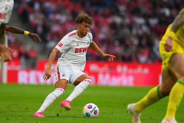 COLOGNE, ALMANY - 5 Ağustos 2023 Luca Waldschmidt. Dostça maç 1. - FC. Koeln, FC Nantes 'a karşı 