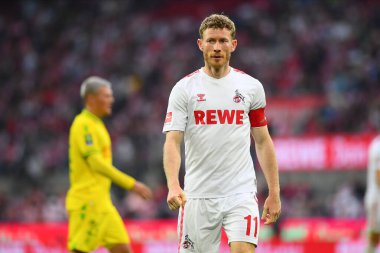 COLOGNE, ALMANY - 5 Ağustos 2023 Florian Kainz. Dostça maç 1. - FC. Koeln, FC Nantes 'a karşı 