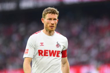COLOGNE, ALMANY - 5 Ağustos 2023 Florian Kainz. Dostça maç 1. - FC. Koeln, FC Nantes 'a karşı 