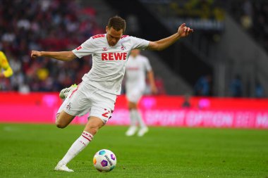 COLOGNE, Almanya - 5 Ağustos 2023: Benno Schmitz. Dostça maç 1. - FC. Koeln, FC Nantes 'a karşı 