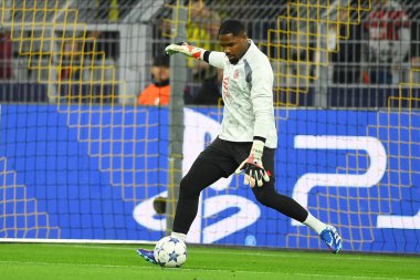 DORTMUND, GERMANY - 04.10.23: SIGNAL IDUNA PARK 'ta UEFA Şampiyonlar Ligi Borussia Dortmund - AC Milan maçı