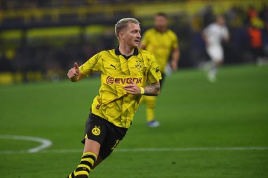 DORTMUND, GERMANY - 04.10.23: Marco Reus, UEFA Şampiyonlar Ligi karşılaşması Borussia Dortmund - AC Milan - SIGNAL IDUNA PARK
