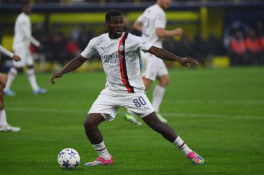 DORTMUND, GERMANY - 04.10.23: Yunus Musah, UEFA Şampiyonlar Ligi Borussia Dortmund - AC Milan - SIGNAL IDUNA PARK