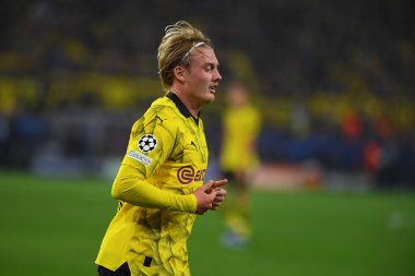 DORTMUND, GERMANY - 04.10.23: SIGNAL IDUNA PARK 'ta UEFA Şampiyonlar Ligi Borussia Dortmund - AC Milan maçı