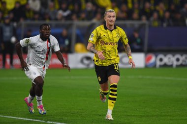 DORTMUND, GERMANY - 04.10.23: Marco Reus, UEFA Şampiyonlar Ligi karşılaşması Borussia Dortmund - AC Milan - SIGNAL IDUNA PARK