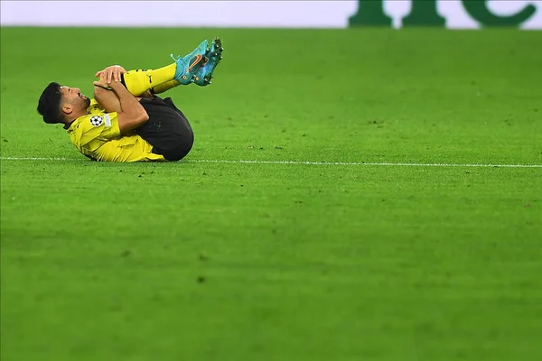 Dortmund Németország Emre Can Mérkőzés Mérkőzés Uefa Bajnokok Ligája Borussia — Stock Fotó