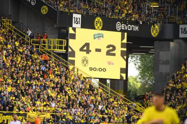 GERMANY, DORTMUND - 07.10.23: Bundesliga Borussia Dortmund - 1. FC Union Berlin Sinyal Iduna Parkı Sinyal Iduna Parkı