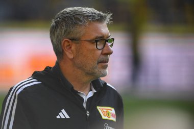 ALMANY, DORTMUND - 07.10.23: Urs Fischer. Bundesliga Borussia Dortmund 1 'e karşı. FC Union Berlin Sinyal Iduna Parkı Sinyal Iduna Parkı
