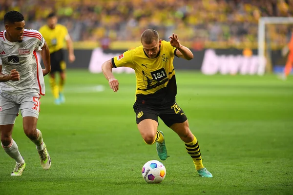 GERMANY, DORTMUND - 07.10.23: Julian Ryerson Bundesliga Borussia Dortmund - 1. FC Union Berlin Sinyal Iduna Parkı Sinyal Iduna Parkı