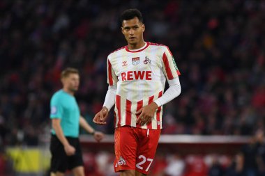 Davie Selke, Bundesliga 1 'in 4 Kasım 2023' teki futbol maçı. FC Koeln, FC Augsburg 'a karşı Rhein Enerji Stadyumu' nda