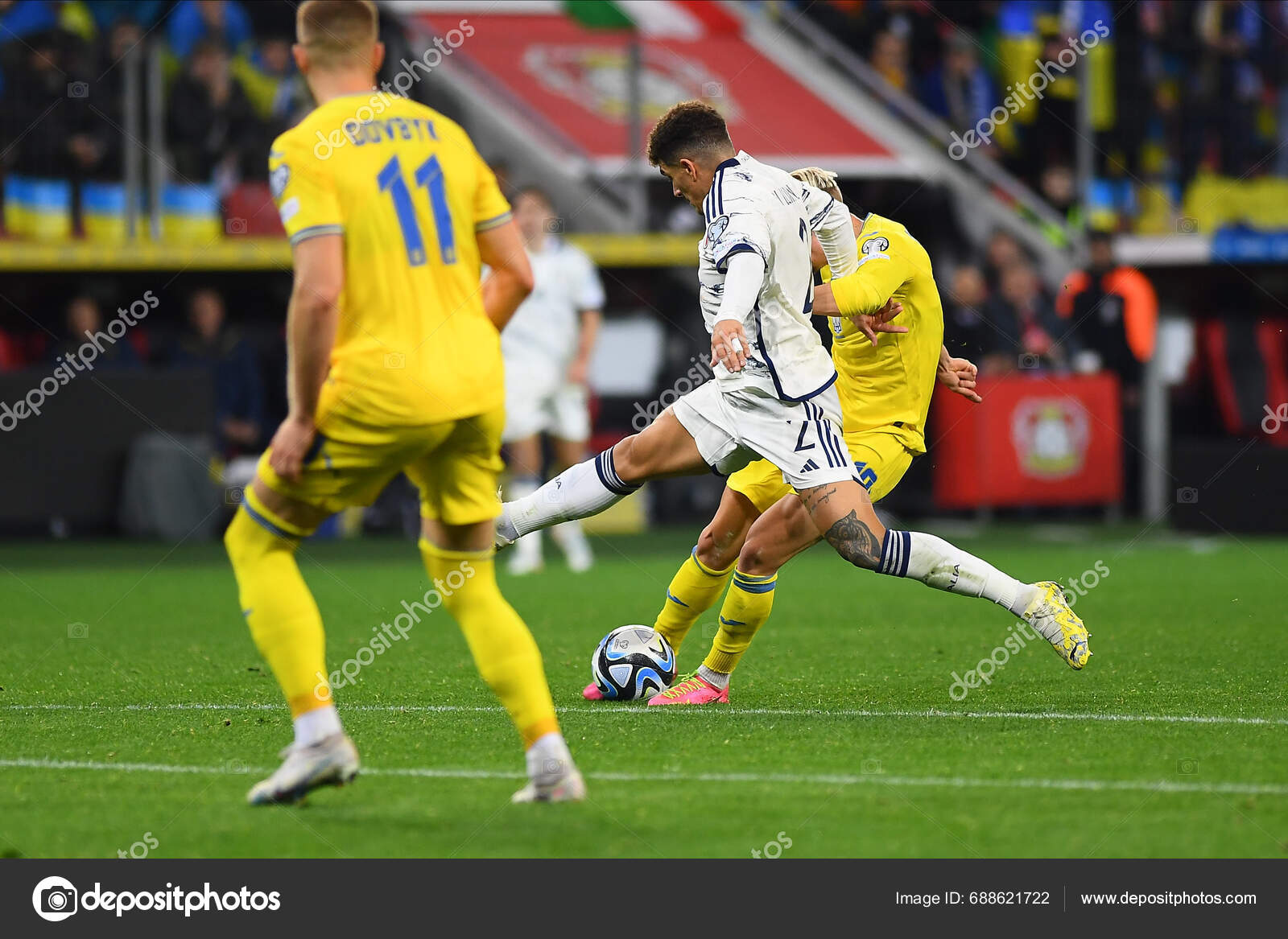 Leverkusen Germany November 2023 Uefa Euro 2024 Football Match