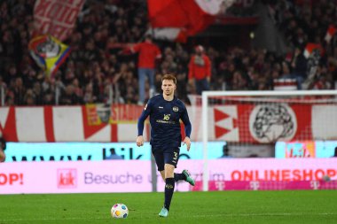COLOGNE, Almanya - 10 ARALIK, 2023: 1. Bundesliga futbol maçı. FC Koeln, Rhein Energie Stadion 'da 1.FCV Mainz 05' e karşı.