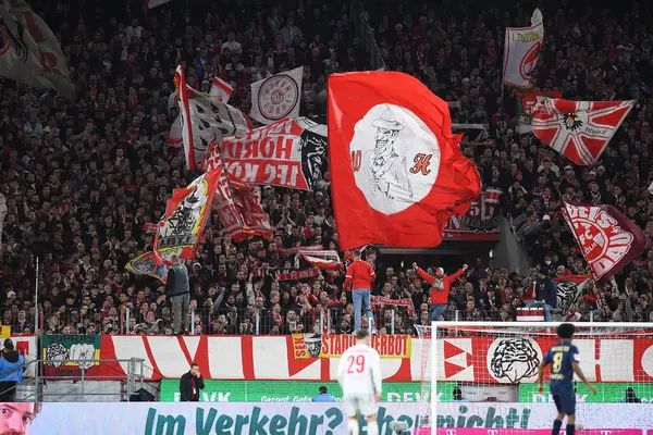 Cologne Duitsland December 2023 Voetbalwedstrijd Van Bundesliga Koeln Fcv Mainz — Stockfoto