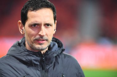 LEVERKUSEN, GERMANY - 17 ARALIK 2023: Dino Toppmoeller, FC Bayer 04 Leverkusen-Eintracht Frankfurt maçında
