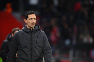 LEVERKUSEN, GERMANY - 17 ARALIK 2023: Dino Toppmoeller, FC Bayer 04 Leverkusen-Eintracht Frankfurt maçında