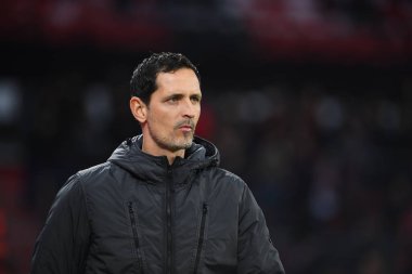 LEVERKUSEN, GERMANY - 17 ARALIK 2023: Dino Toppmoeller, FC Bayer 04 Leverkusen-Eintracht Frankfurt maçında